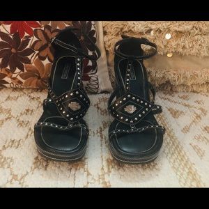 HARLEY DAVIDSON STUDDED SANDALS